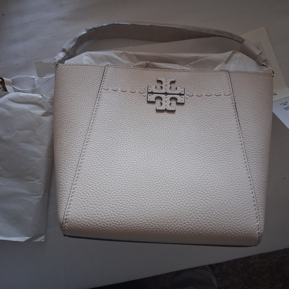 Tory Burch Cream Shoulder Bag